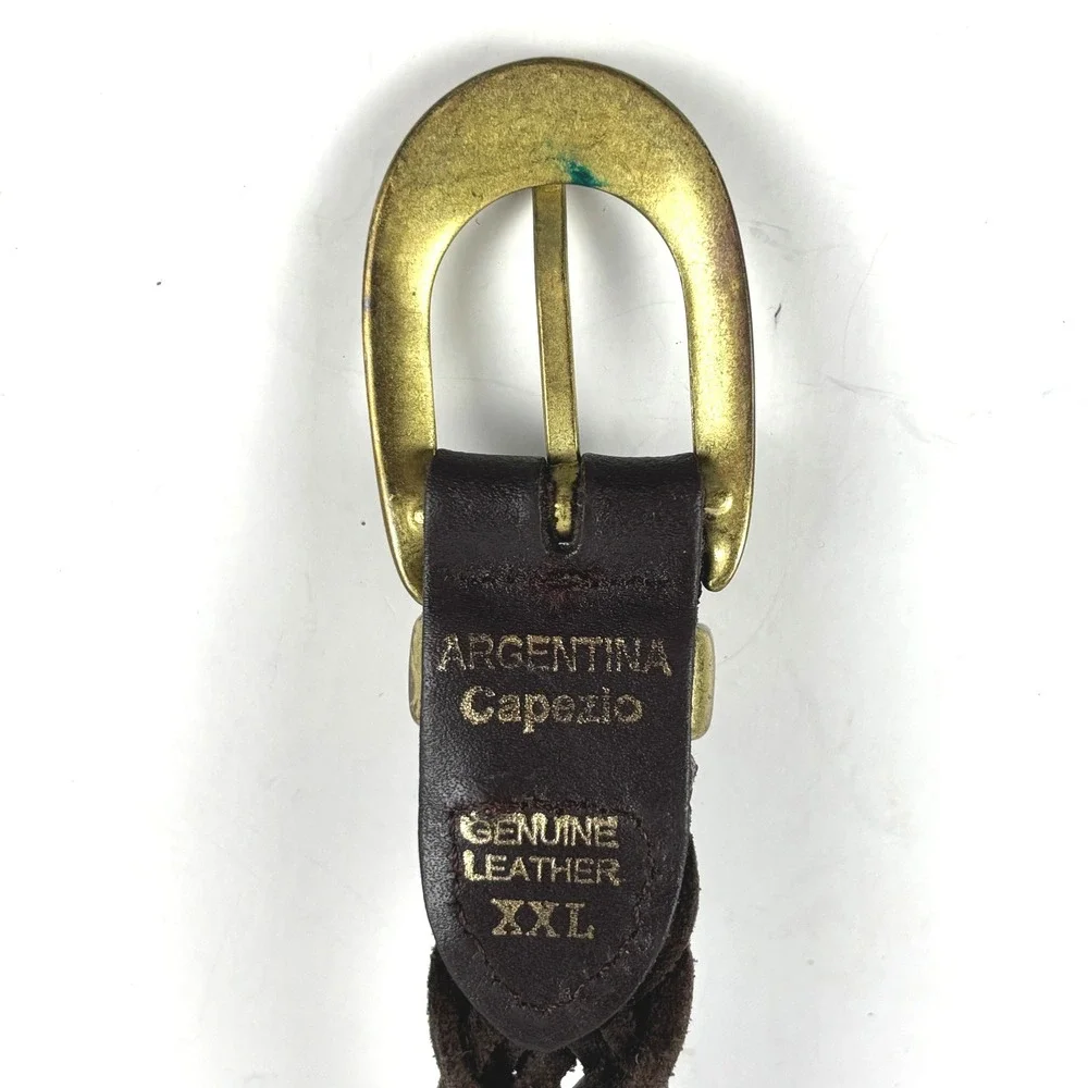 Capezio braided leather